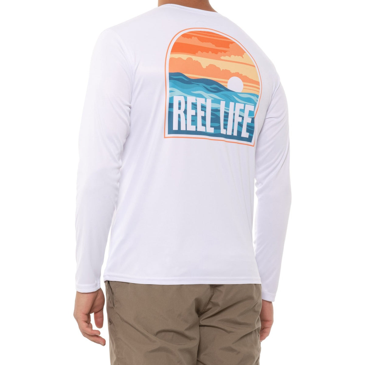 Reel Life- Sunshine and Waves Sun Shirt- UPF50+ – Kraken Bikes and