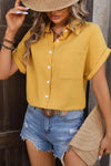 Gauze Button Down