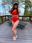 Sandbar One Piece Criss Cross Swimsuit