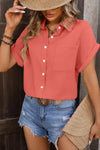 Gauze Button Down