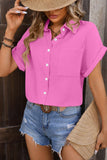 Gauze Button Down