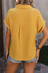 Gauze Button Down