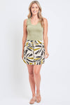 Missy Dolphin Rayon Skort
