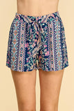 Navy/Pink Shorts