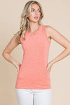 Twist Neck Band Halter Tank Top