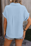 Gauze Button Down