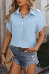 Gauze Button Down