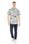 Men's Woven Printed Short Sleeve Hawaii Shirts