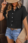 Gauze Button Down