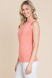 Twist Neck Band Halter Tank Top