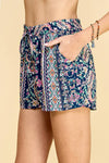 Navy/Pink Shorts