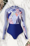 Rashguard Long Sleeve Suit- Back Zipper