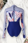 Rashguard Long Sleeve Suit- Back Zipper