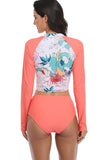 Long sleeve rash guard set