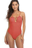 Coral One Piece Suit