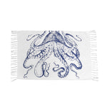 Blue Octopus Dhurrie Floor Mat