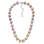 Linked Rhinestone Necklace