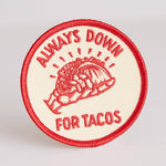 Pyknic - Always Down for Tacos Patch