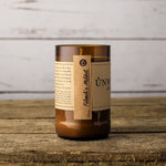 Cypress/ Orange Peel Brew League  - Beer Bottle Candle