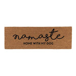 Door Mat-Namaste Home With My Dog