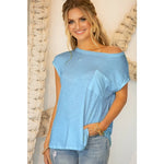 SOFT AND COMFY MUSCLE SLEEVE TOP