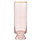 Gold Rimmed Glass - Blush - Champagne