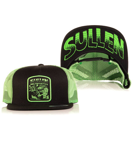 Clothing - Weirdo Snapback Lime