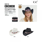 USA Rhinestone Cowboy Hat