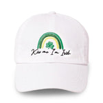 Kiss Me I'm Irish Embroidered Baseball Cap