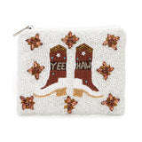 Cowboy Boot Coin Pouch