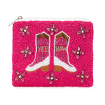 Cowboy Boot Coin Pouch
