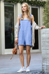 SLEEVELESS ROMPER W/POCKETS