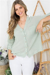 SAGE BUTTON DOWN