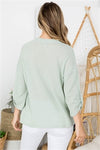 SAGE BUTTON DOWN