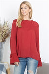 MERROW DETAIL LONG SLEEVE TOP