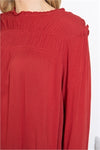 MERROW DETAIL LONG SLEEVE TOP