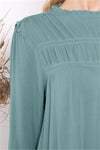 MERROW DETAIL LONG SLEEVE TOP