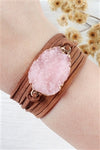 PINK DRUZY CHARM BRACELET