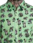 MENTAL VACAY Button Down