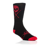 Sullen Clothing - Standard Issue Socks Black/Red