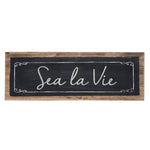 Sea La Vie Blue Wall Plaque