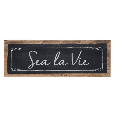 Sea La Vie Blue Wall Plaque