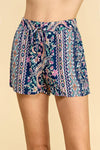 Navy/Pink Shorts