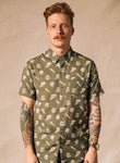 Pyknic - Pizza Slayer Men's Casual Button Up