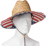 San Diego Hat Company Lifeguard Straw Hat - UPF 50+
